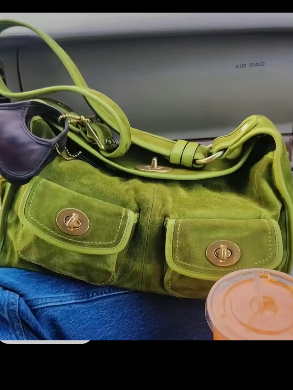 Non branded Handmade Haversack Bag.